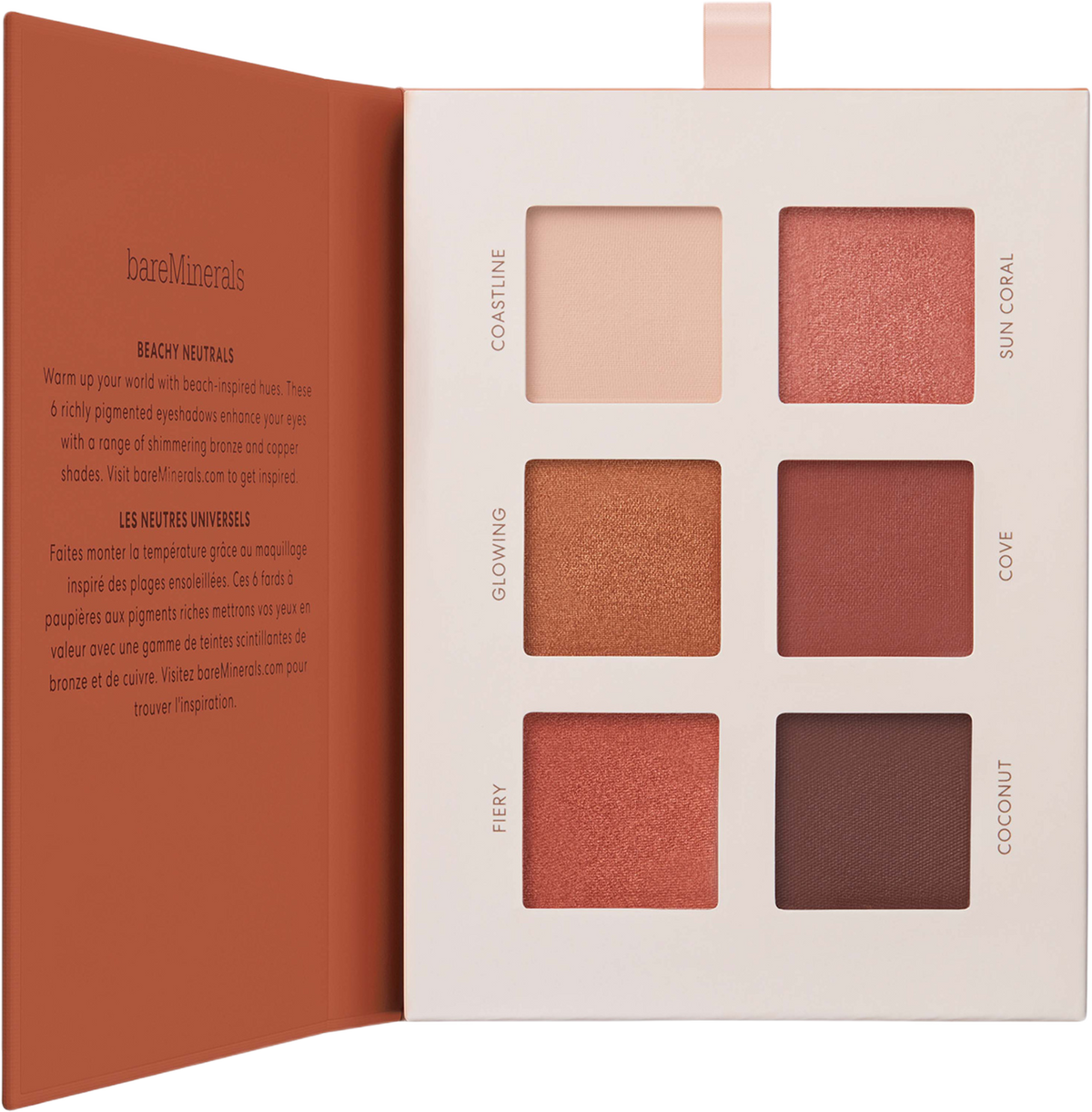 BARE MINERALS MINERALIST eyeshadow palette #Warmth 7,8 gr