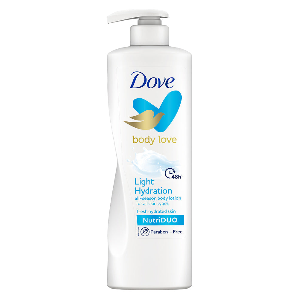 DOVE CREMA IDRATANTE LEGGERA viso, corpo e mani 250 ml
