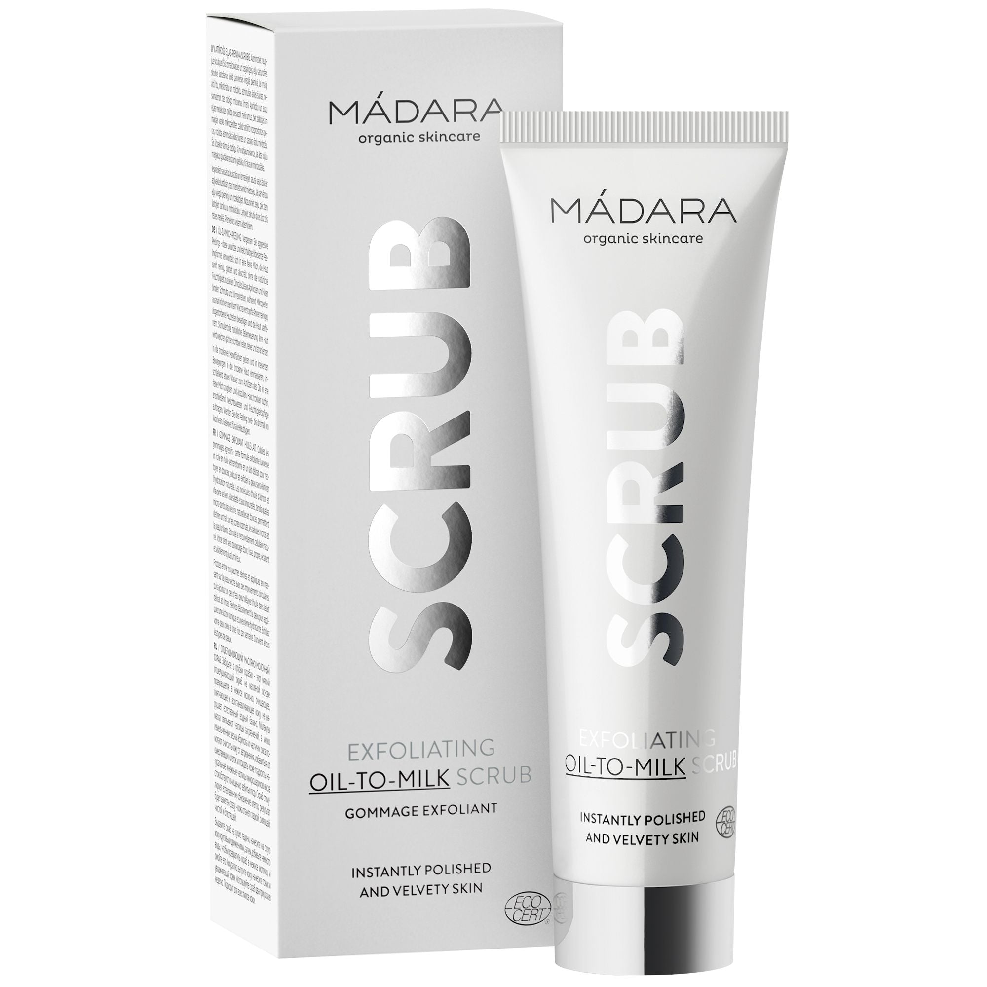 MÁDARA ORGANIC SKINCARE SCRUB esfoliante olio-latte 60 ml