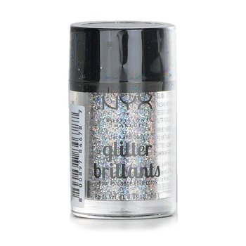 NYX PROFESSIONAL MAKE UP GLITTER BRILLANTS viso e corpo #crystal