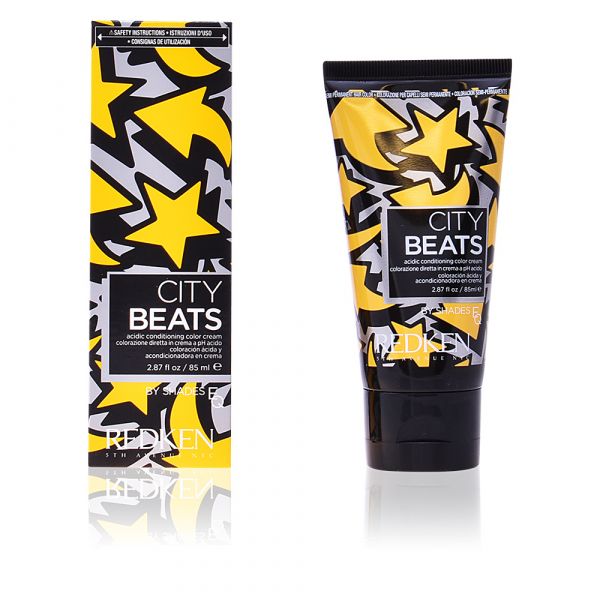 REDKEN CITY BEATS crème colorante revitalisante acide #yellow cab 85 ml
