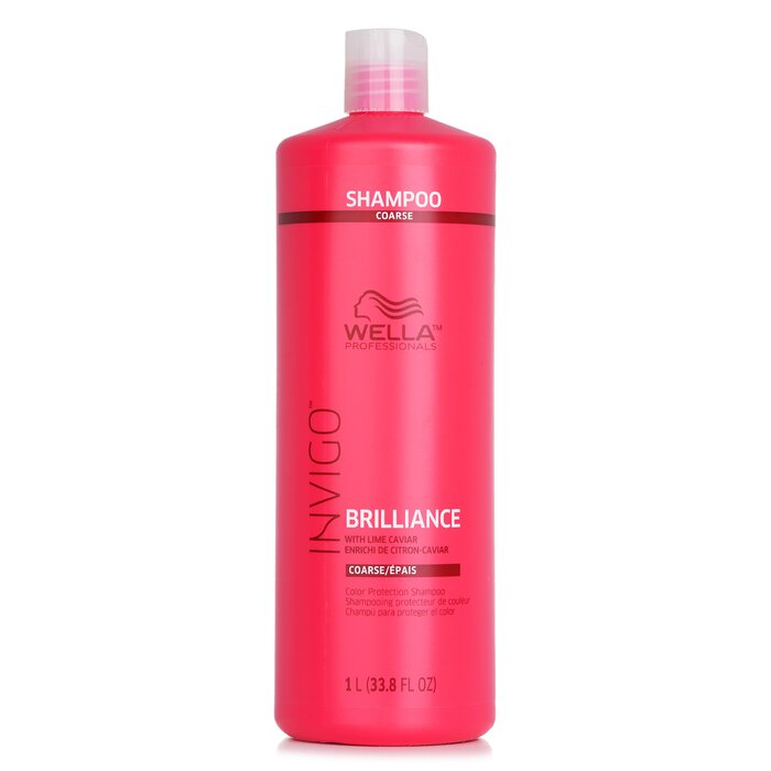 WELLA PROFESSIONALS INVIGO COLOR BRILLIANCE Shampoo protettivo del colore per capelli grossi 1000 ml