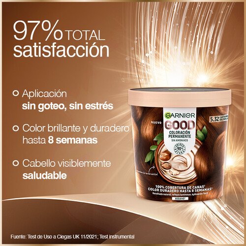 GARNIER GOOD colore permanente #5.32-castano 217 ml