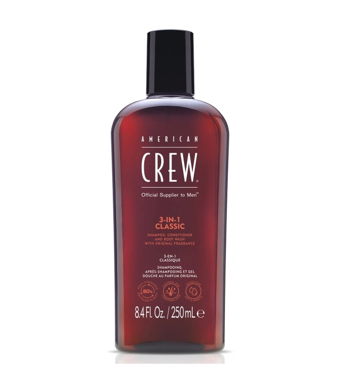 AMERICAN CREW CREW 3 IN 1 shampoo, conditioner & body wash 1000 ml