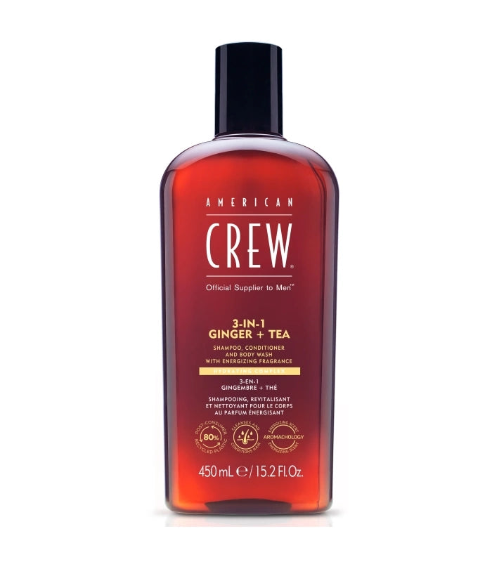 AMERICAN CREW 3-IN-1 GINGER + TEA shampoo 1000 ml