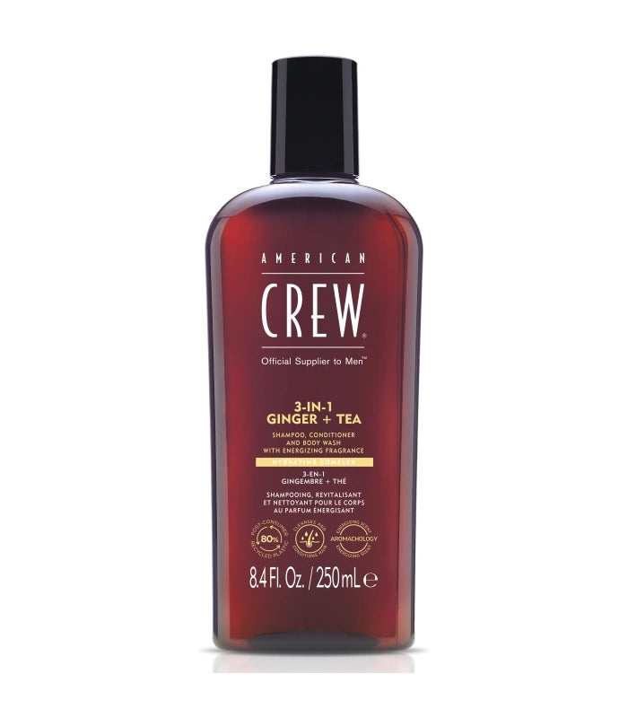 AMERICAN CREW 3-IN-1 GINGER + TEA shampoo 1000 ml