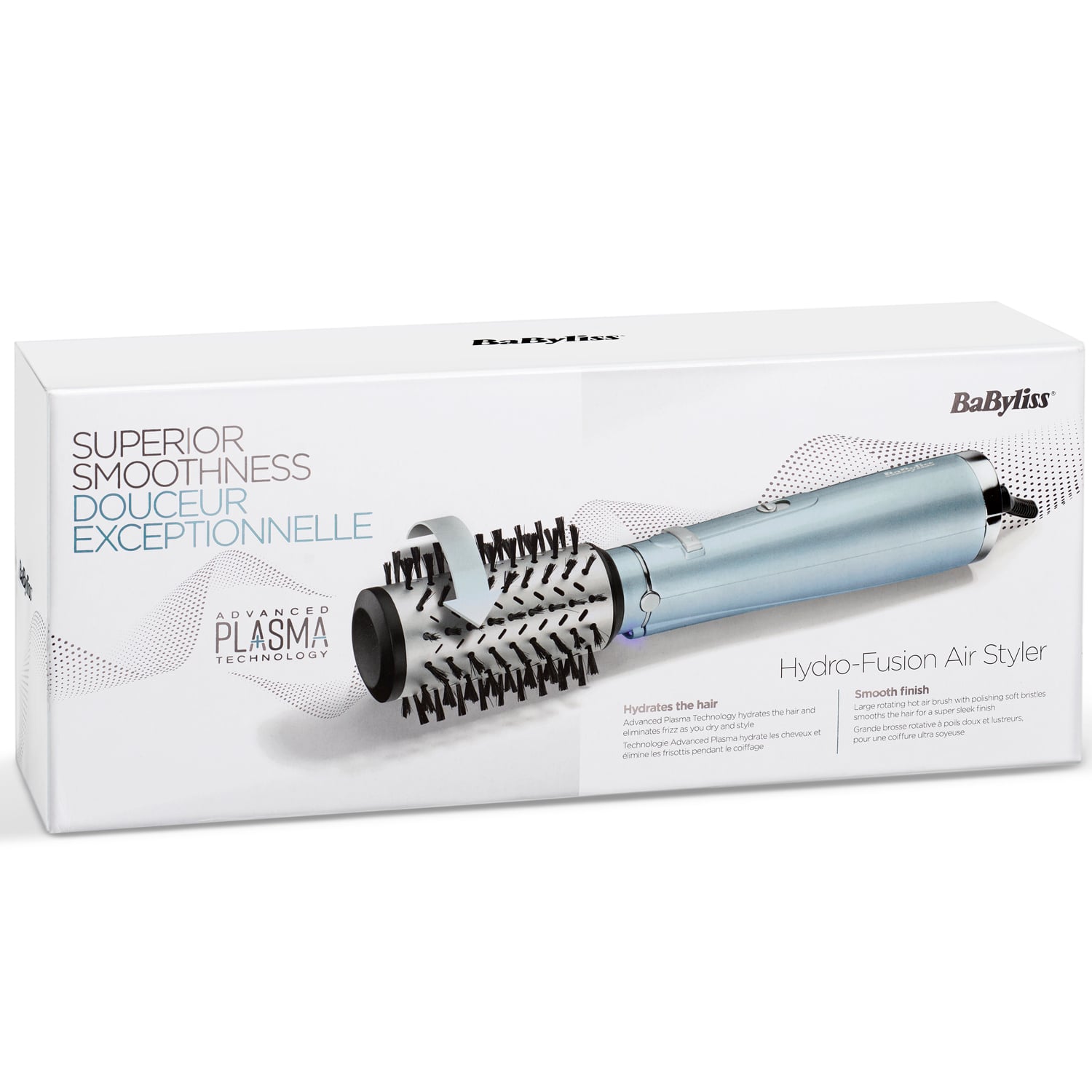 BABYLISS CEPILLO DE AIRE GIRATORIO AS773E hydro-fusion big hair 1 u