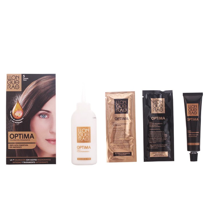 LLONGUERAS OPTIMA colorazione capelli #5-castano chiaro 1 u