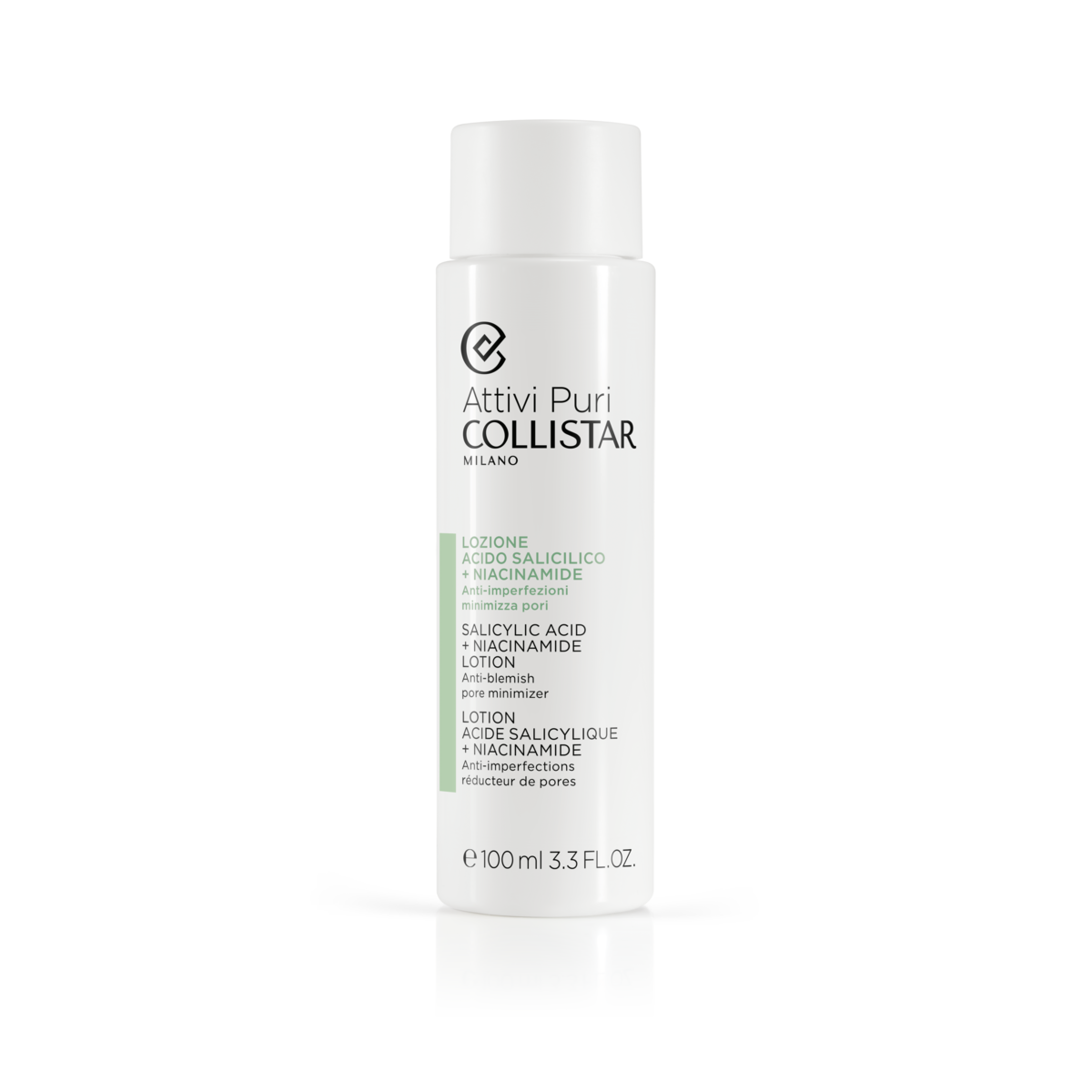 COLLISTAR ATTIVI PURI salicylic lotion + niacinamide 100 ml