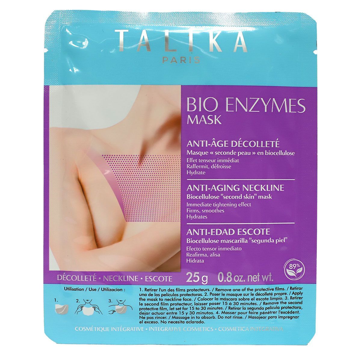 Masque décolleté TALIKA BIO ENZYMES 25 gr