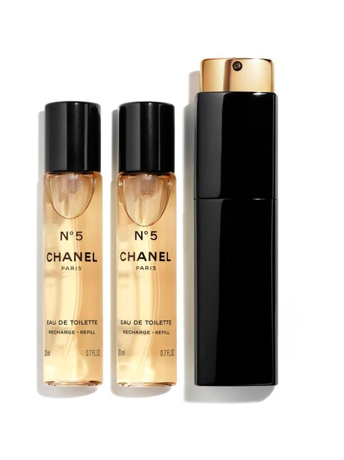 CHANEL Nº 5 eau de toilette vaporisateur de sac 3 x 20 ml