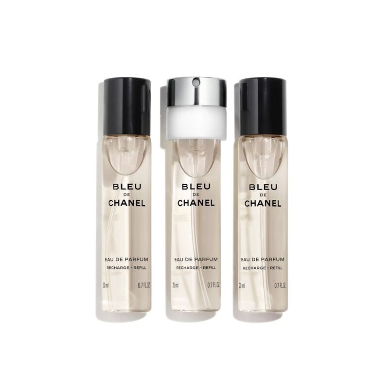 CHANEL BLEU eau de parfum vaporisateur recharges 3 x 20 ml