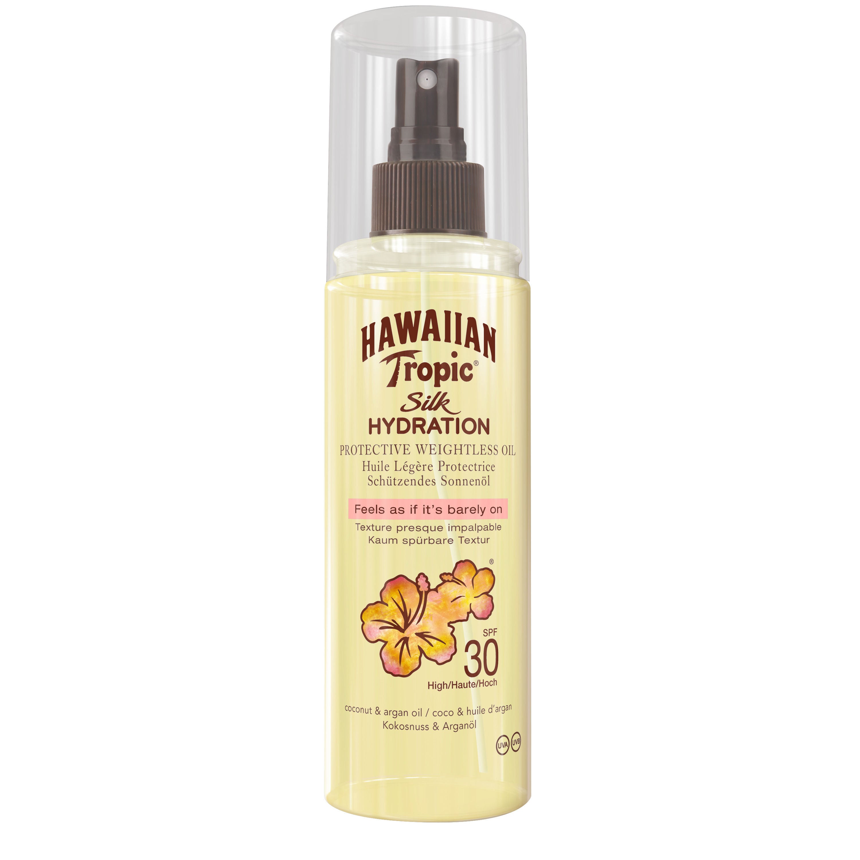 HAWAIIAN TROPIC SILK HYDRATION olio secco SPF30 spray 150 ml