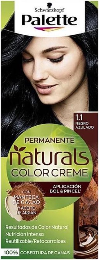 PALETTE NATURAL dye #1.1-blue black 1 u