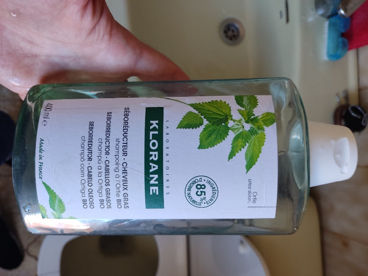KLORANE ALL'ORTICA BIO shampoo sebo-regolatore capelli grassi 2 x 400 ml