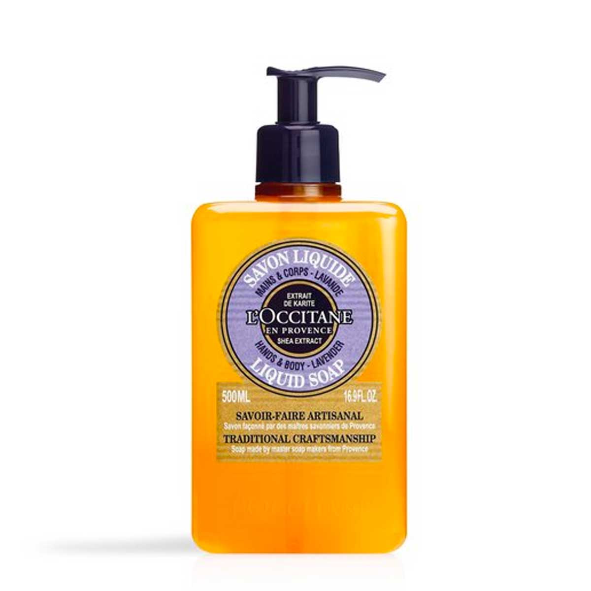 L'OCCITANE EN PROVENCE LAVANDE savon liquide mains et corps 500 ml