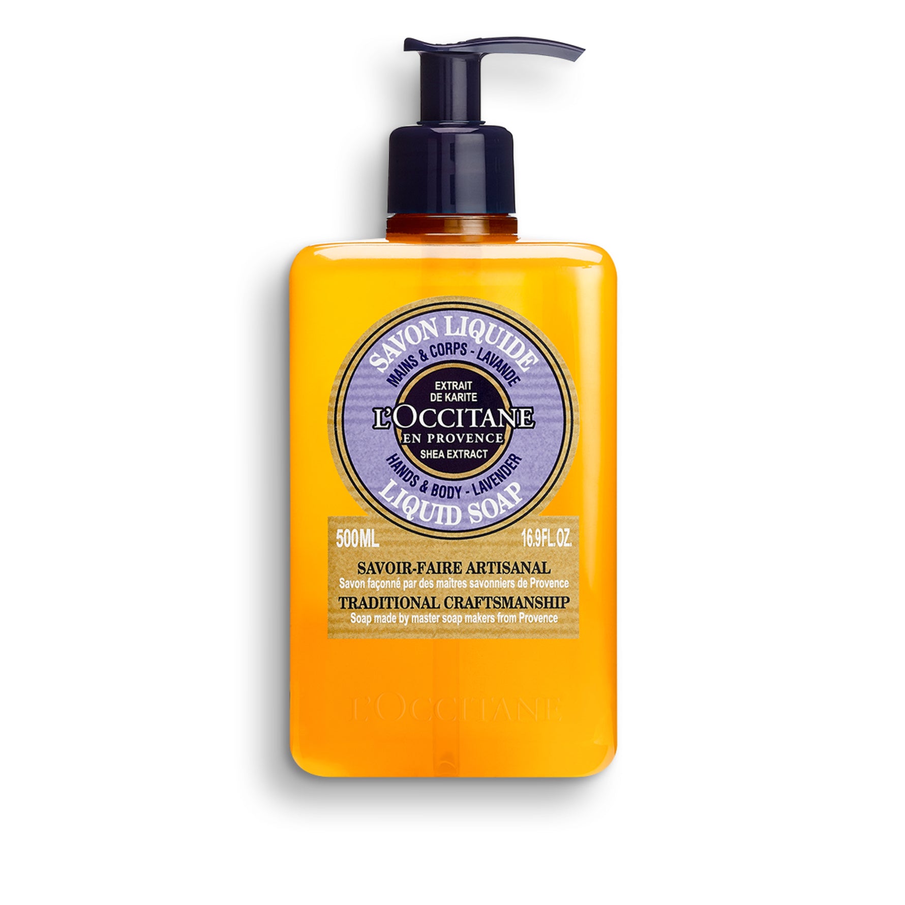 L'OCCITANE EN PROVENCE LAVANDE savon liquide mains et corps 500 ml