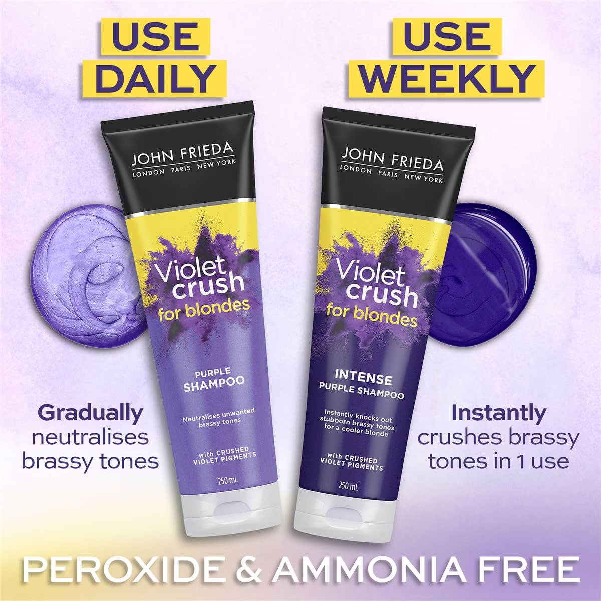 Shampoo neutralizzante JOHN FRIEDA VIOLET CRUSH 250 ml
