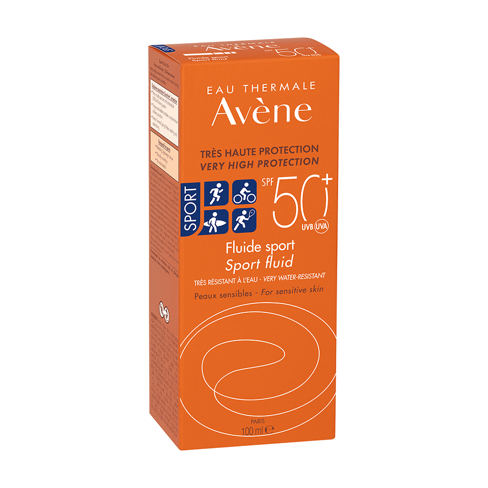 AVÈNE SOLAIRE HAUTE PROTECTION fluido sport SPF50+ 100 ml