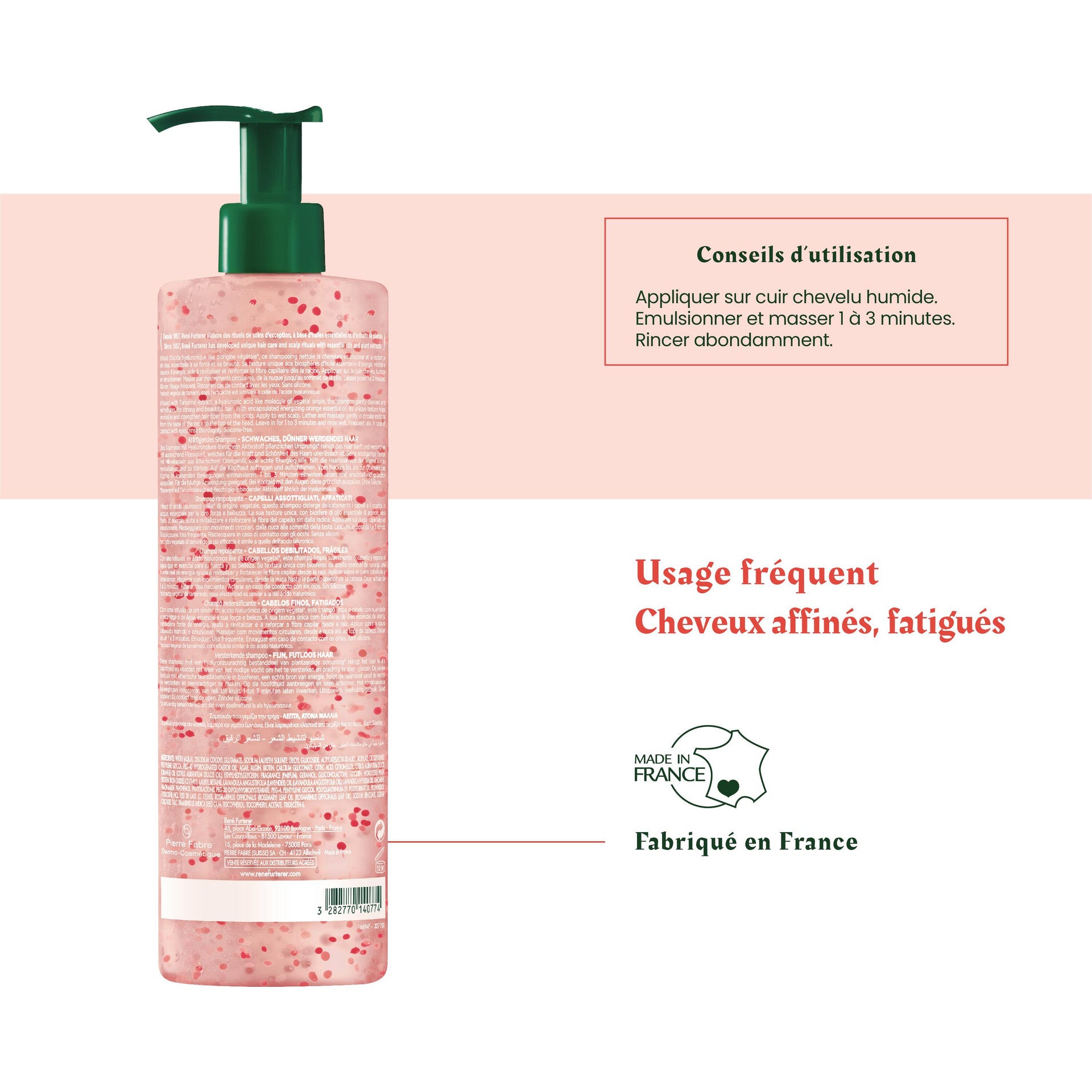 RENE FURTERER TONUCIA NATURAL FILLER shampoo rimpolpante 600 ml