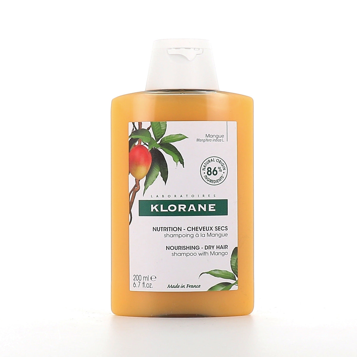 KLORANE AL MANGO shampoo nutriente per capelli secchi 200 ml