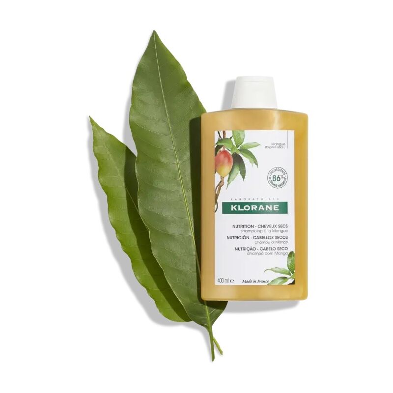 KLORANE AL MANGO nourishing shampoo for dry hair 400 ml