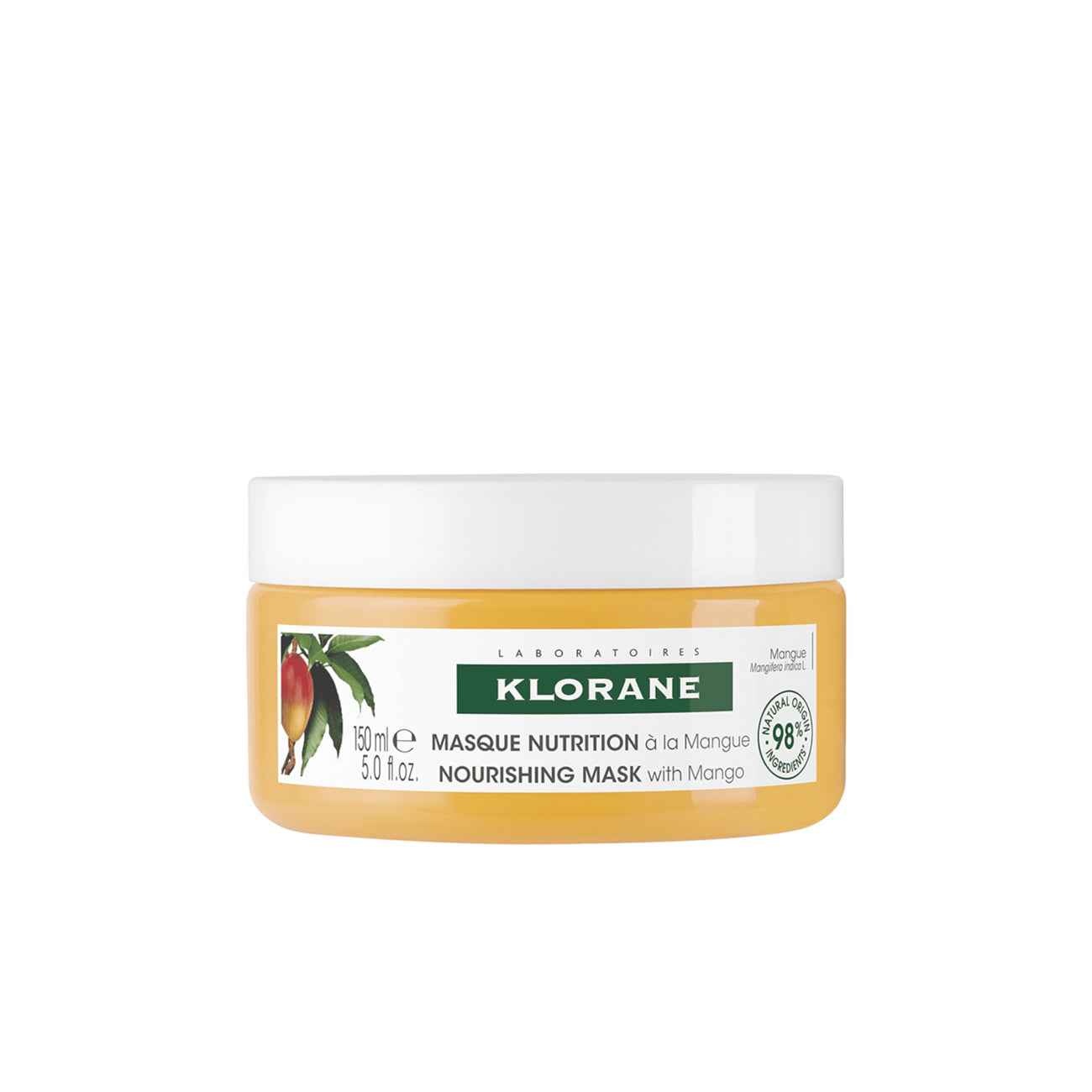 KLORANE AL MANGO maschera nutriente per capelli secchi 150 ml