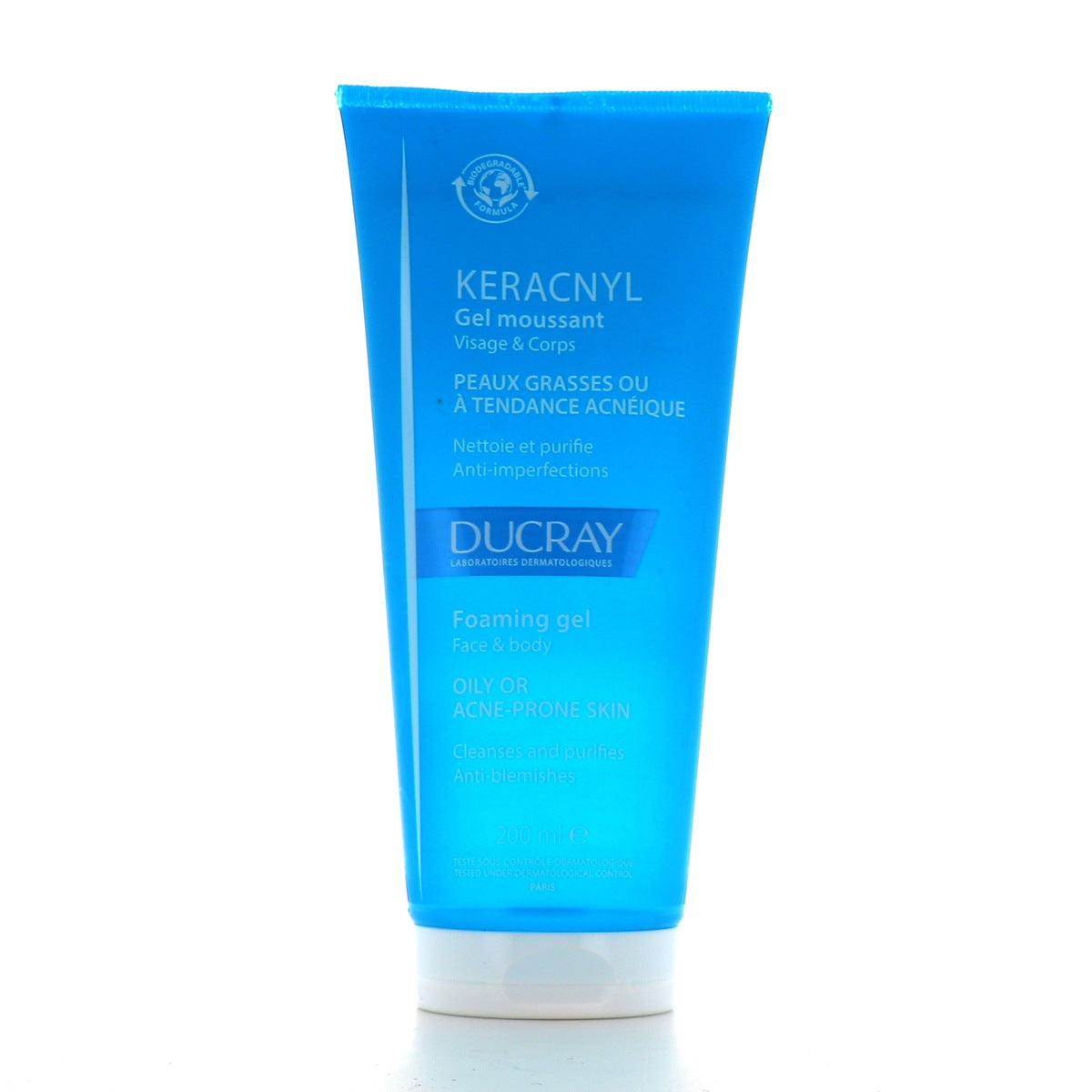 DUCRAY KERACNYL gel limpiador 200 ml