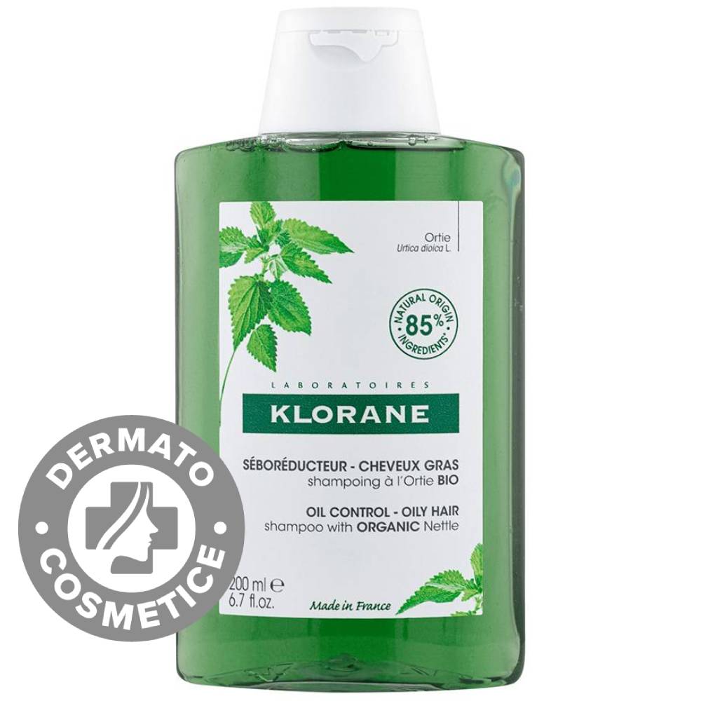 KLORANE ALL'ORTICA BIO shampoo sebo-regolatore capelli grassi 200 ml