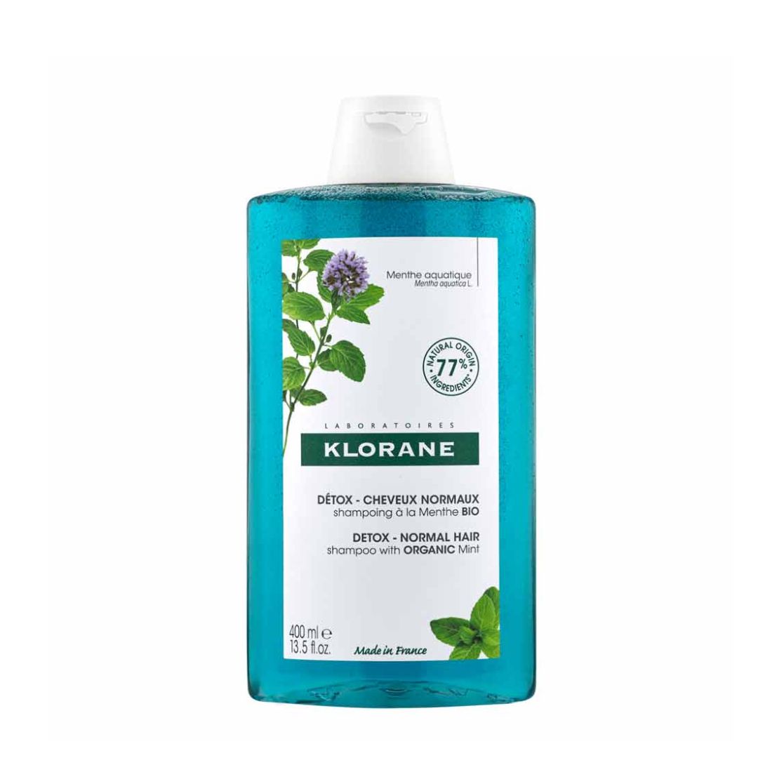 KLORANE ALLA MENTA BIO shampoo detox per capelli normali 400 ml