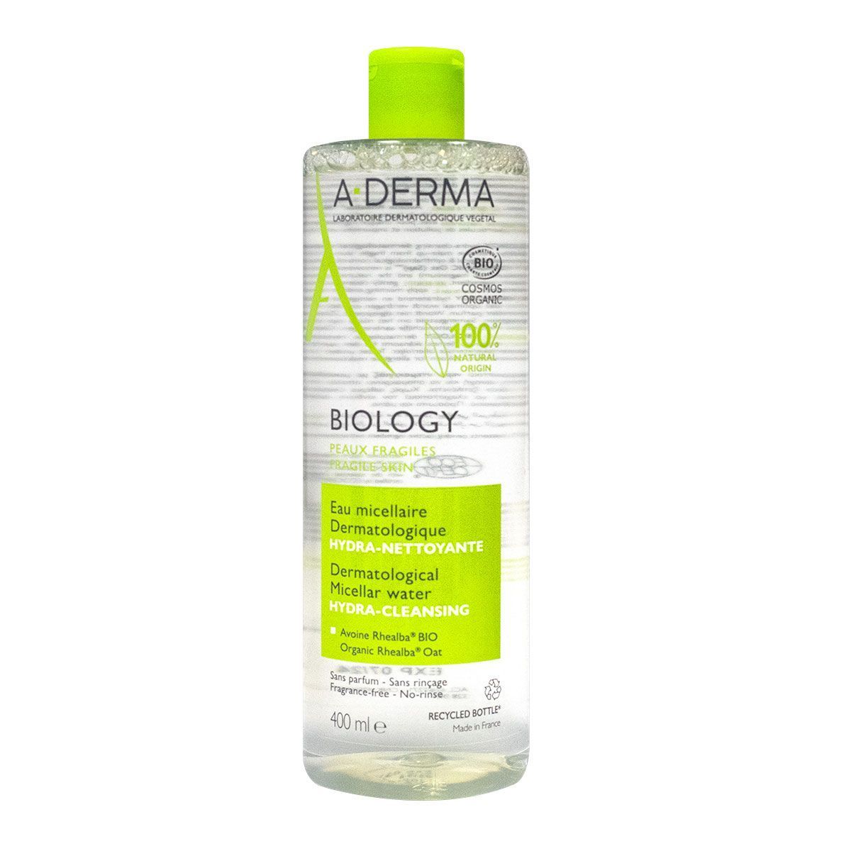 A-DERMA BIOLOGY dermatological micellar water 400 ml