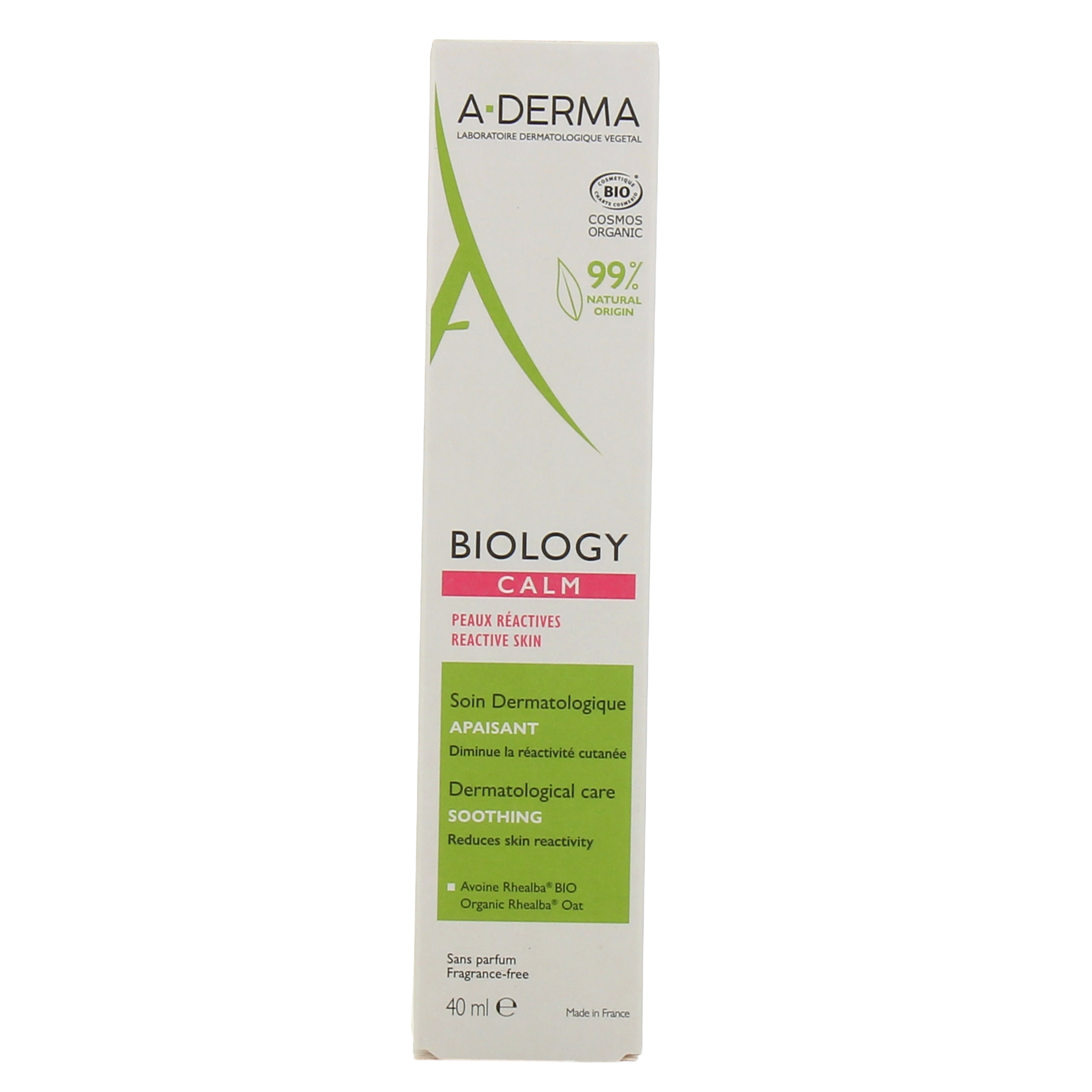 A-DERMA BIOLOGY soothing dermatological care 40 ml