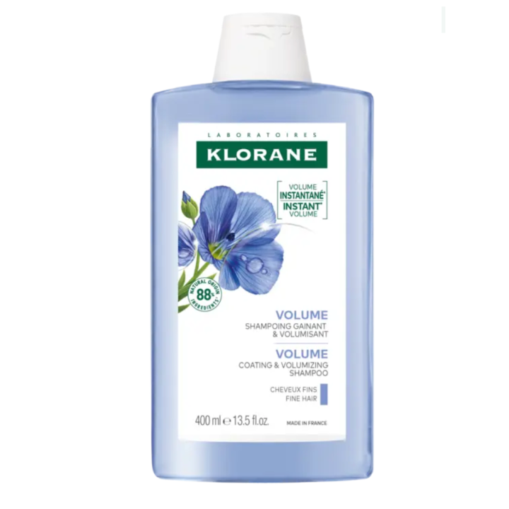 KLORANE VOLUME shampoo al lino bio 400 ml