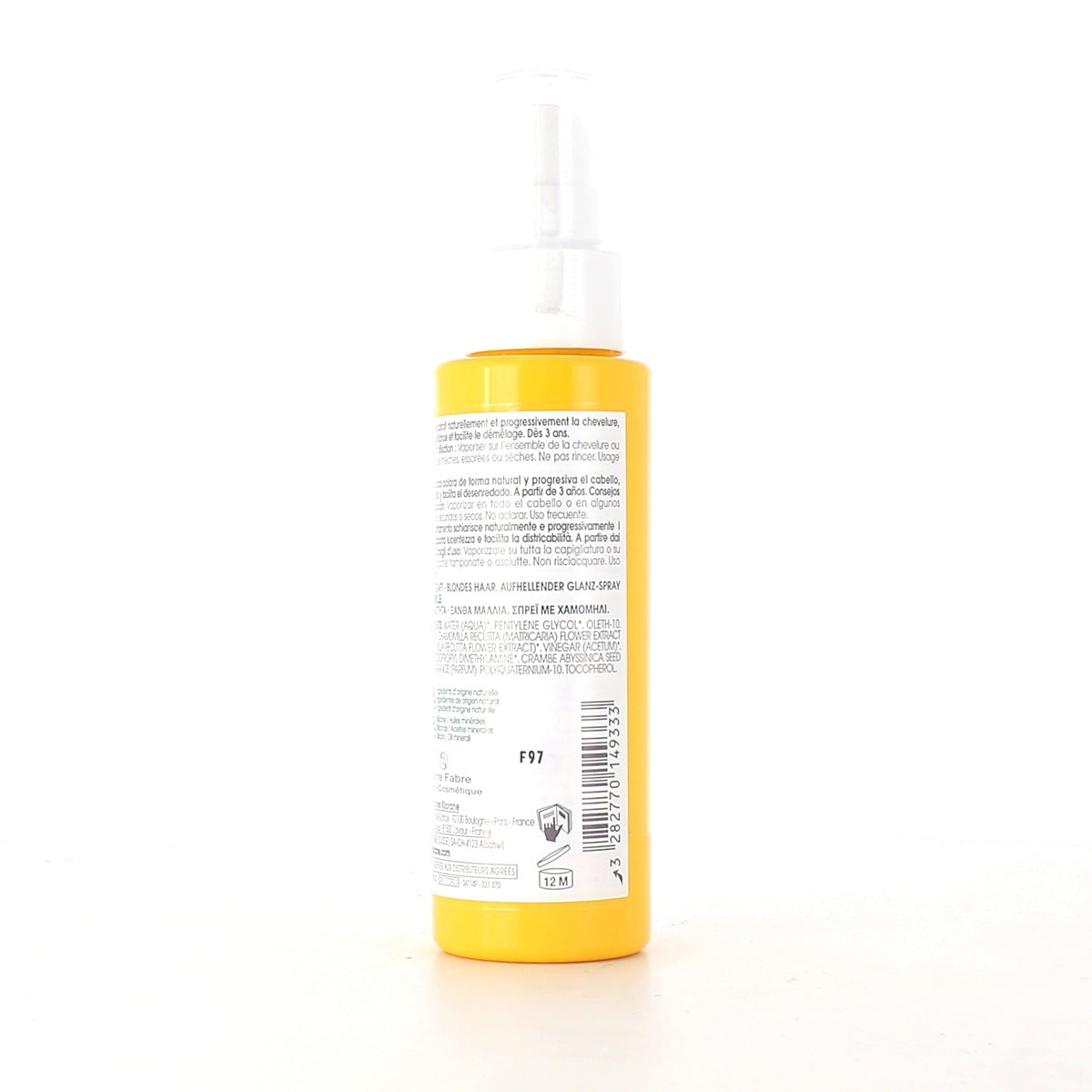 KLORANE CAMOMILLA spray schiarente 100 ml