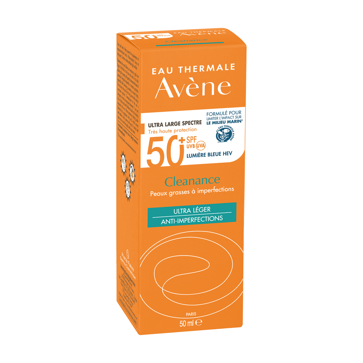AVÈNE SOLAIRE CLEANANCE solare SPF50+ 50 ml