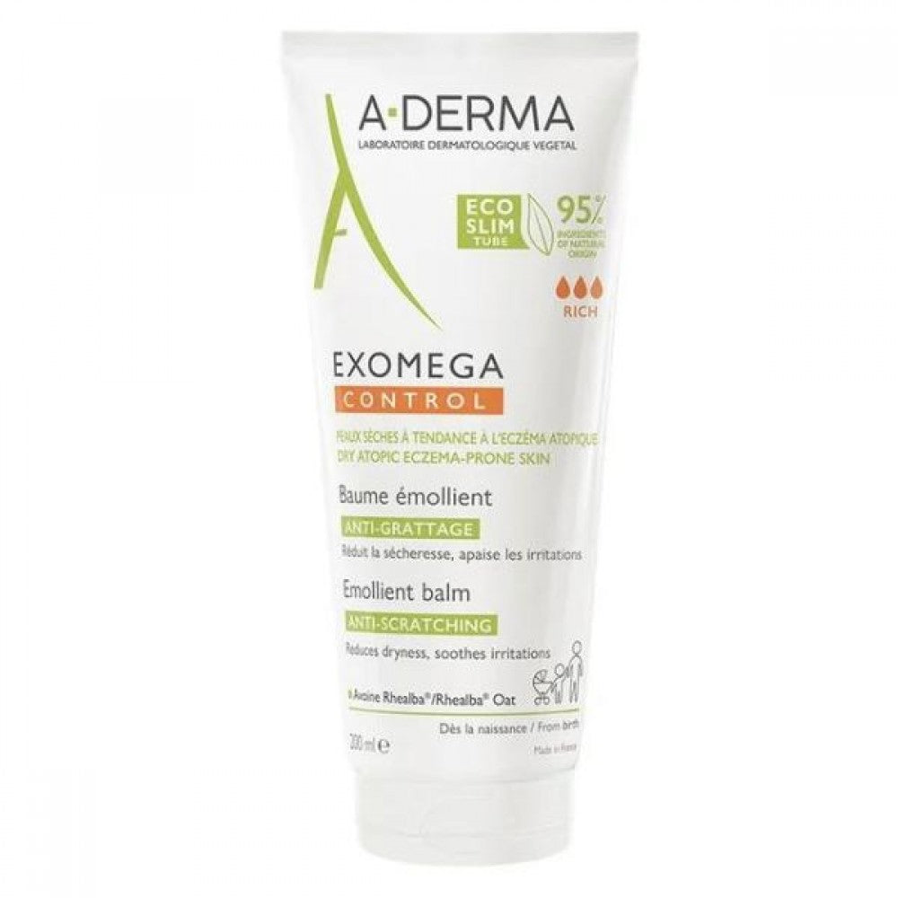 A-DERMA EXOMEGA CONTROL emollient balm for atopic skin 200 ml