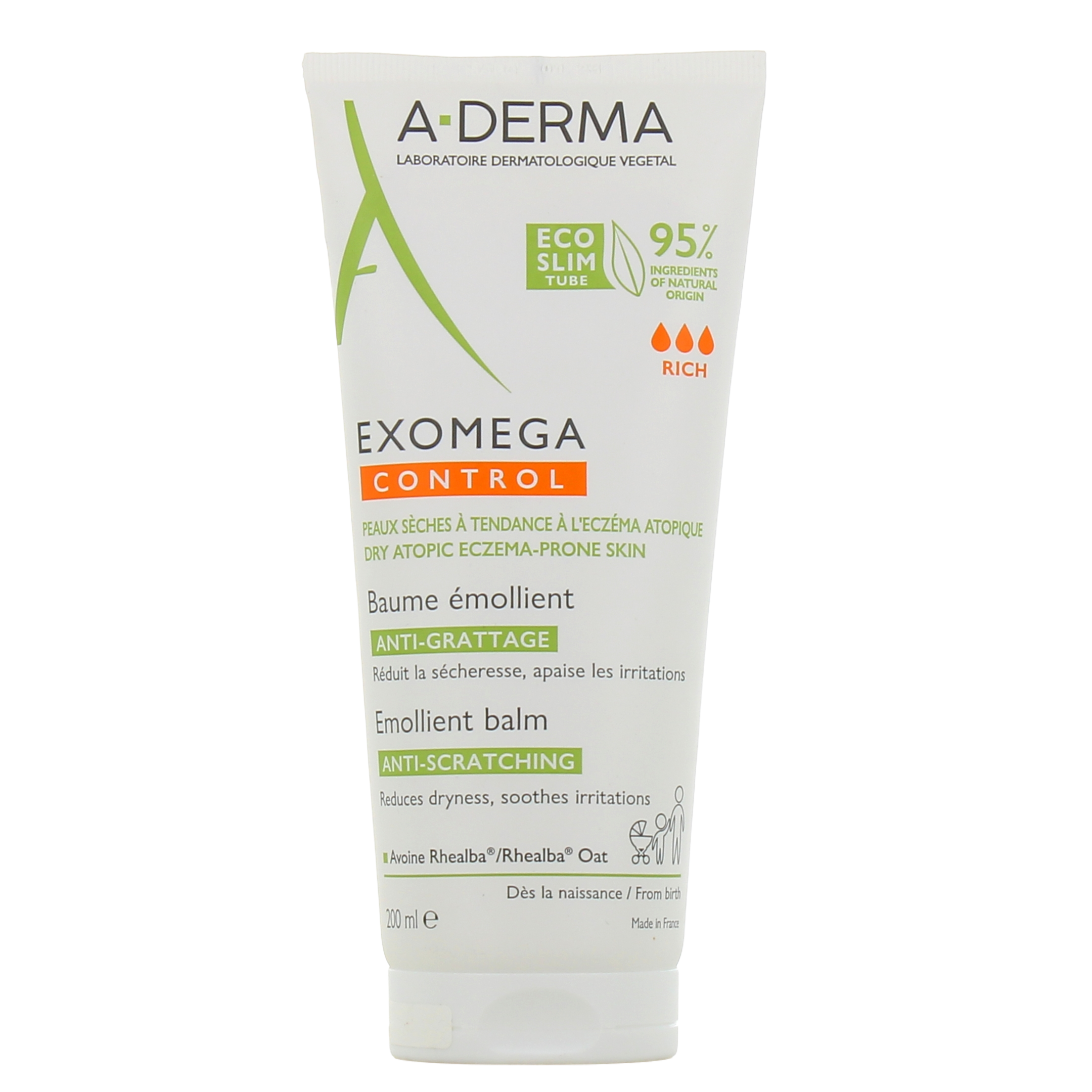 A-DERMA EXOMEGA CONTROL emollient shower oil 500 ml