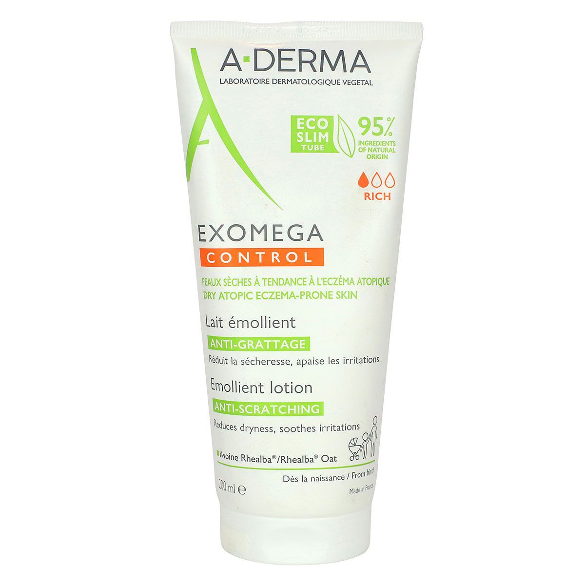 A-DERMA EXOMEGA CONTROL milk 200 ml