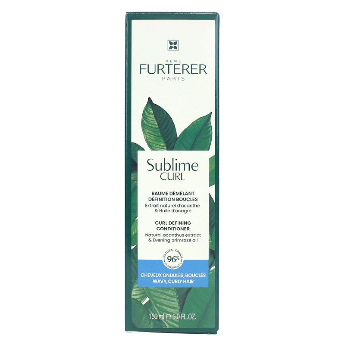 RENE FURTERER SUBLIME CURL Baume Démêlant Activateur de Boucles 150 ml