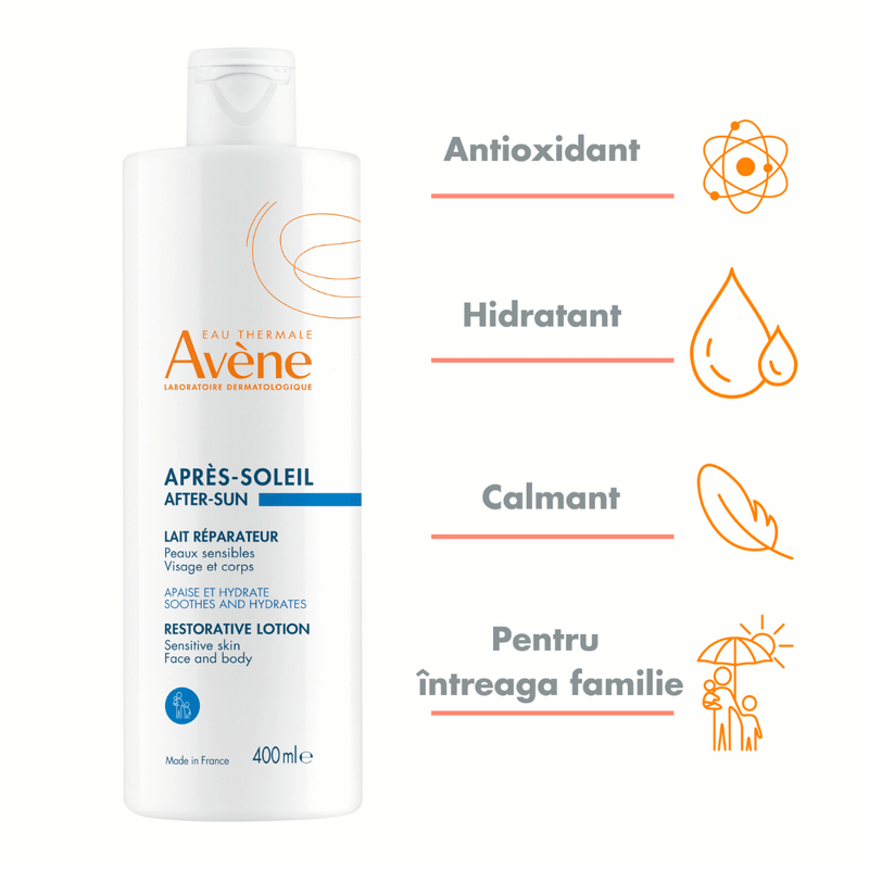 AVÈNE RIPARATORE doposole gel-crema 400 ml