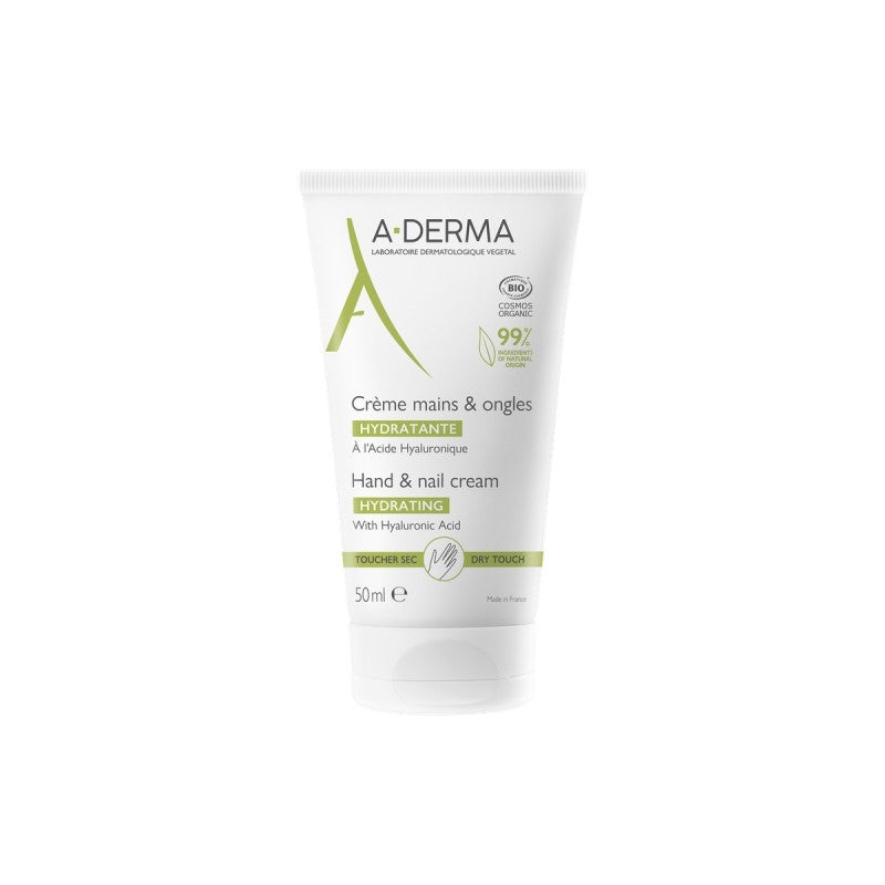 A-DERMA ESSENTIAL RANGE moisturizing cream for hands and nails 50 ml