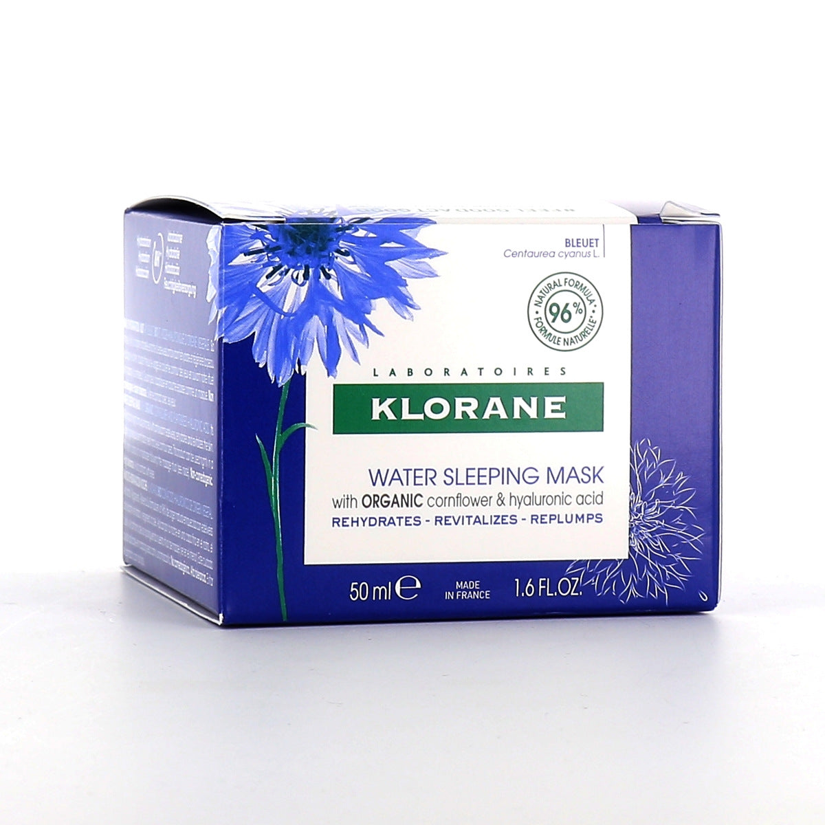 KLORANE BIO FIORDALISO & ACIDO IALURONICO bagno idratante notte 50 ml