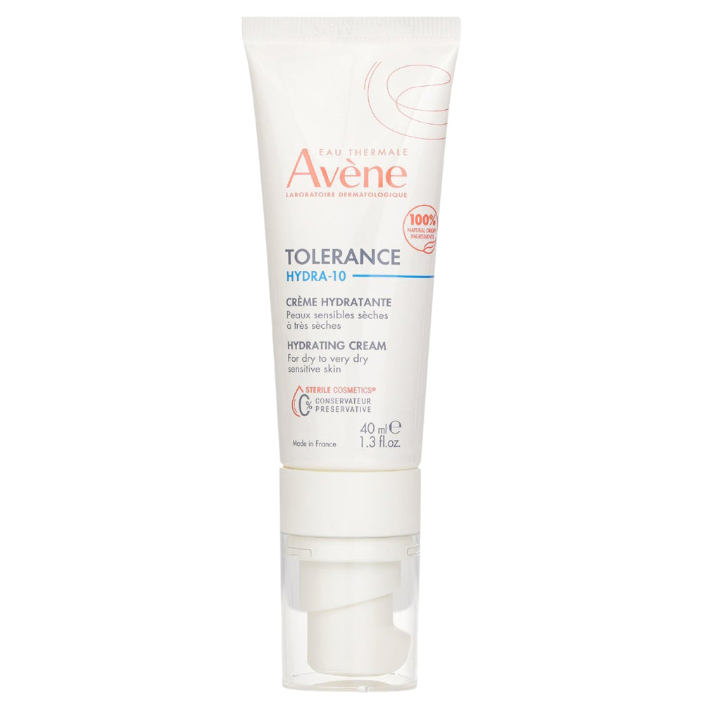 AVÈNE TOLERANCE HYDRA-10 crème hydratante 100% naturelle 40 ml