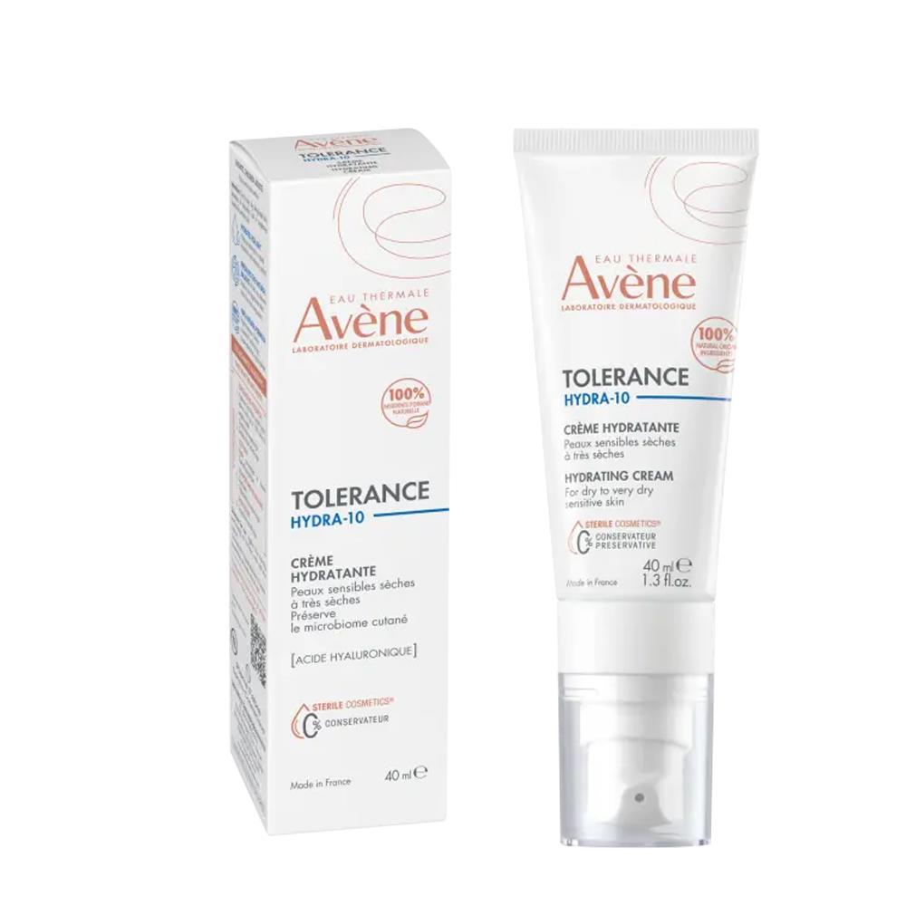 AVÈNE TOLERANCE HYDRA-10 crème hydratante 100% naturelle 40 ml