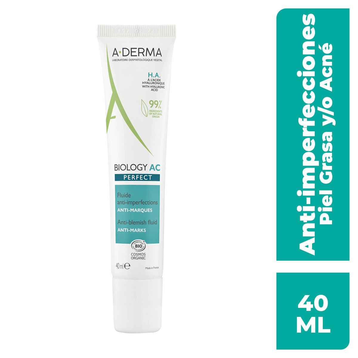 A-DERMA BIOLOGY AC PERFECT anti-stain fluid 40 ml