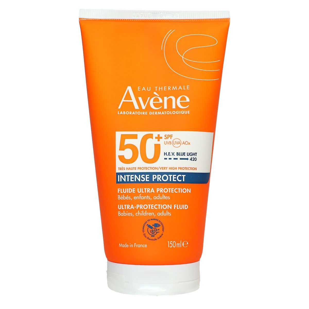 AVÈNE SOLAIRE INTENSE protect SPF50+ 150 ml