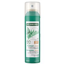 KLORANE ALL'ORTICA shampoo secco sebo-regolatore capelli castani/scuri 150 ml