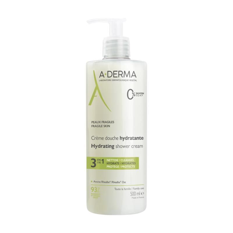 A-DERMA ESSENTIAL RANGE moisturizing shower cream 500 ml