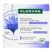 KLORANE Fiordaliso e Acido Ialuronico Maschera Occhi Lisciante Idro-Gel 7 unità
