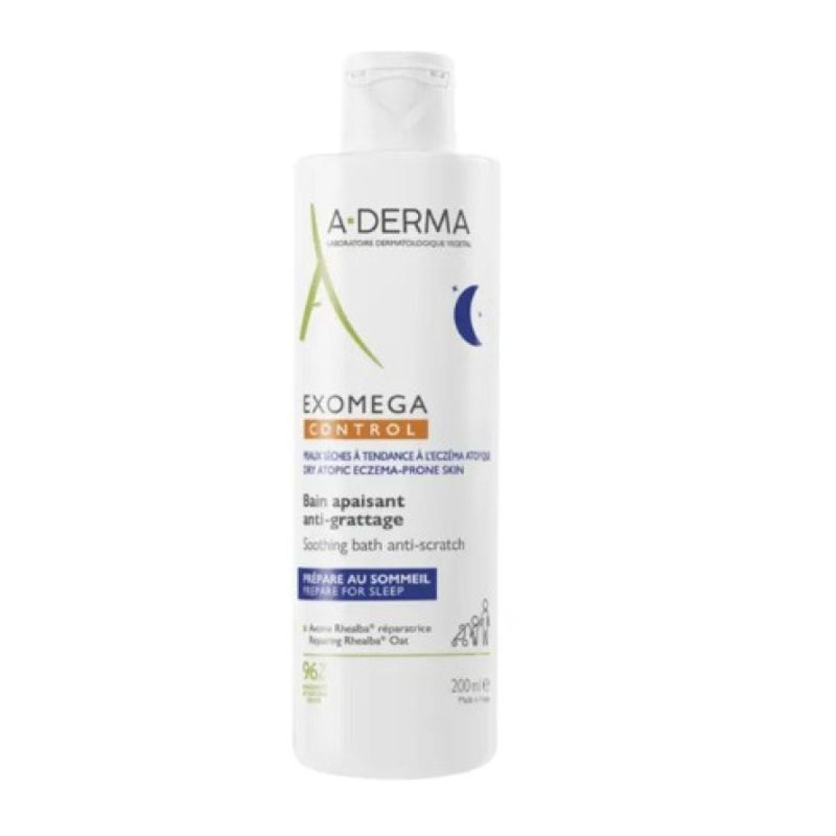 A-DERMA EXOMEGA CONTROL soothing anti-itch bath 200 ml